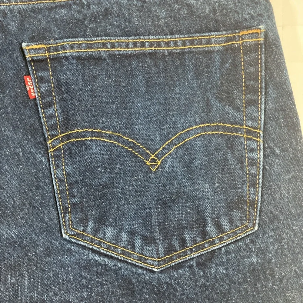 Levi's 505 Jeans Mens 40x30 Dark Wash Regular Straight Stretch Denim